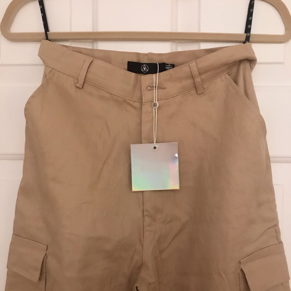 MISSGUIDED Plain Cargo Trouser (US 4)